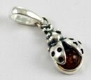 Pendant Amber Cognac Ladybird
