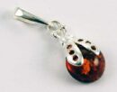 Pendant Amber Ladybird