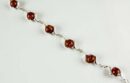 Bracelet Amber Cognac Circle