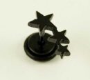 BP Plug Fake 3 Stars Black