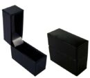 Ring Box Leather Black