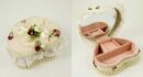 Box Heart With Flower 12x9.5x4cm