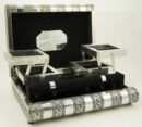 Box Jewellery With Metal Top Black