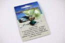Necklace Shell Drop Blue