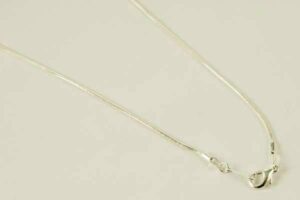 Chain Silver Plated Snake 18" 10pcs