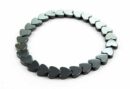 Bracelet Heart 8mm Hematite