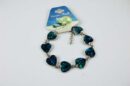 Bracelet Shell Heart Blue