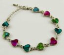 Bracelet Shell Heart Pink