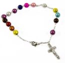 Bracelet Rosary Bead Multi Colour