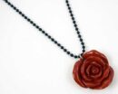 Pendant Rose Red W4cm