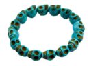 Bracelet Skull Turquoise Howlite