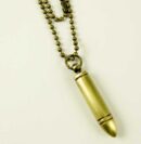Necklace Bullet Golden Colour
