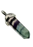 Pendant Fixed Wand Flourite