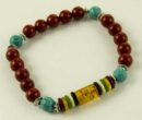 Bracelet Mala Beads Coral