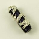 Pendant Cylinder Dragon Blue Sunstone