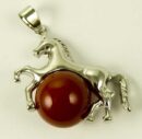 Pendant Horse Carnelian