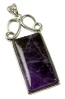 Pendant Rectangle Amethyst