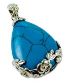 Pendant Tear Drop Turquoise Colour