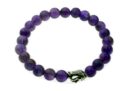 Bracelet Buddha Head Amethyst