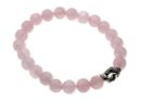 Bracelet Buddha Head Rose Quartz
