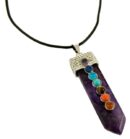 Pendant Chakra Point Amethyst