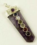 Pendant Amethyst Chakra L5.5cm