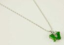 Necklace With Jade Butterfly