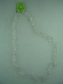 Necklace Stone Chip Clear Quartz 20"