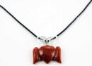 Pendant Heart With Wings Sunstone