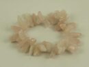 Bracelet Large Chip Rose Quartz