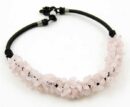 Necklace Chip Stones Rose