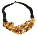 Necklace Chip Stones Carnelian