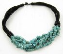 Necklace Chip Stones Turquoise