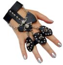 Finger Bracelet Skull And Bone