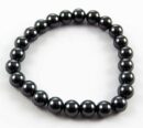 Bracelet Pearl Magnetic Hematite 8mm