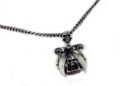 Necklace Pewter Skulls