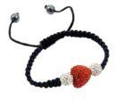 Bracelet Heart Crystal Cluster