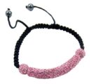 Bracelet Pink Crystal Cluster