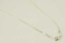 Chain Silver Plated Snake 20 Inch 10pcs