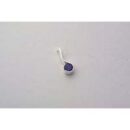 Pendant Silver Stone Circle