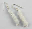 Earring Chip Stones Moonstone 5x5mm