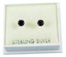 Silver Earring Stone 925 Sterling Silver