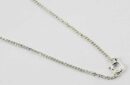 Chain Silver Curb 14 Inch