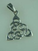 Pendant Silver Celtic Triangle