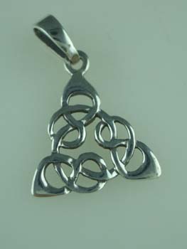 Pendant Silver Celtic Triangle
