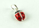 Pendant Silver Ladybird