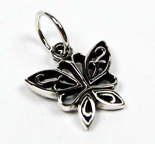 Charm Silver Butterfly