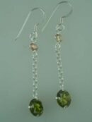 Earring Silver CZ