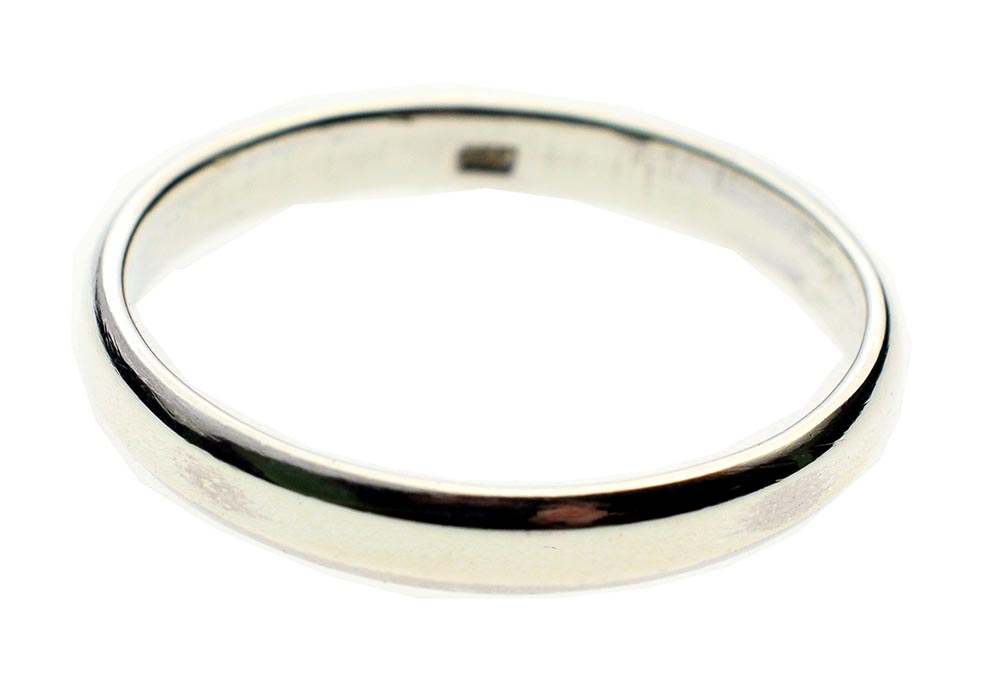 Ring Silver Band Plain
