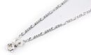 Silver Chain Figaro 20 Inch